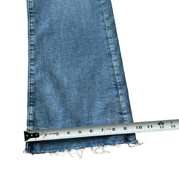 M.I.H  LIMITED EDITION HIGH RISE CROPPED BELL LOU JEANS 29 - Picture 7 of 12